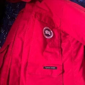 Canada Goose Kids Red Jacket